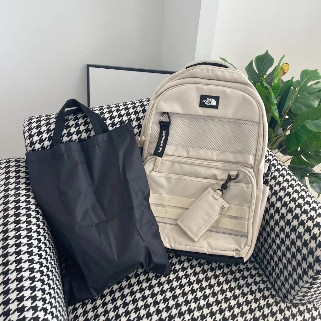 The North Face Casual Backpack with Multiple Front Pockets