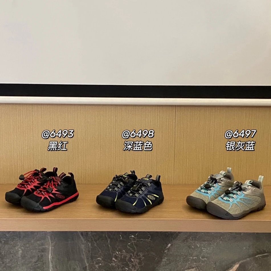 KEEN Kids’ Low-Top Sneakers with Quick-Lace Closure